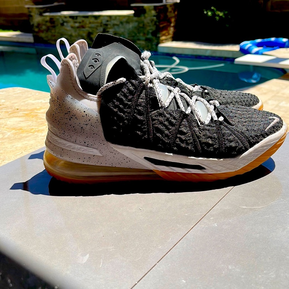 LeBron, James Nike air basketball shoe